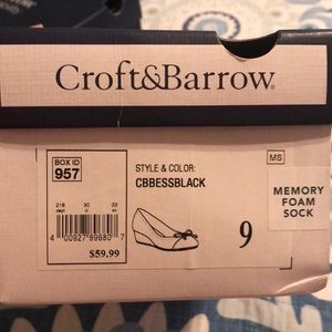 Brand new wedges/Memory foam